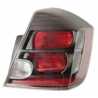 Új CAPA tanúsított prémium csere utasoldali hátsó lámpa szerelvény, illik 2010-Nissan Sentra