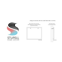 A Stupell Industries hit a félelem miatt a rusztikus nyírfalban lévő botanikus motívum grafikus művészet fehér keretes