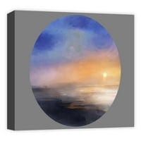 Képek, Sunset Matricette1, 16x20, dekoratív vászon fali művészet