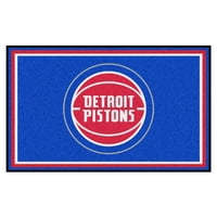 - Detroit Pistons 4'x6 'szőnyeg