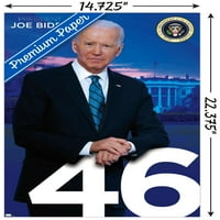Trends International Joe Biden-Elnök Fali Poszter 14.725 22.375 Prémium Keret Nélküli Verzió