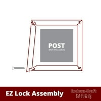 Ekena Millwork 12 alsó szélesség 8 felső szélesség 6'h kézműves klasszikus négyzet alakú kúpos, sima PVC oszlopkészlet,