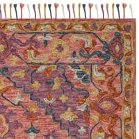 Safavieh Aspen 2 '3 5 kézi csomózott gyapjú szőnyeg rózsaszín és lila