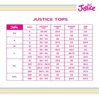 Justice Girls csipke Trim Solid Cami, 3 -Pack, Méret XS -XXL