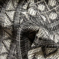 Jól szövött fallon arwen modern törzsi fekete 7'10 9'10 hi-lo beltéri kültéri szőnyeg