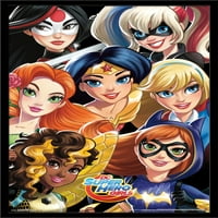 Képregény TV-DC szuperhős lányok-Csoportos fali poszter, 22.375 34