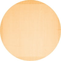 Ahgly Company Beltéri Téglalap Szilárd Narancssárga Modern Terület Szőnyegek, 7 '9'