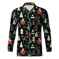 Sanbonepd tanár elismerő férfiak alkalmi őszi téli karácsonyi 3d nyomtatott ingek divat felső blúz ingek
