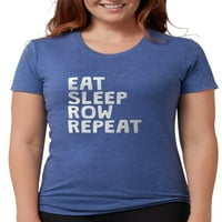 CafePress-Eat Sleep Row Repeat póló-női Tri-blend póló