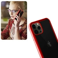 Pc09-iphone2067rd: Iphone Pro ma lökhárító tok piros színben
