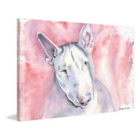 Marmont Hill Bull Terrier festmény nyomtatás