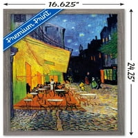 Café ons terasz éjjel Vincent Van Gogh fali poszter, 14.725 22.375