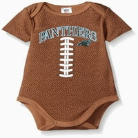 Csecsemők Carolina Panthers labdarúgó test, barna
