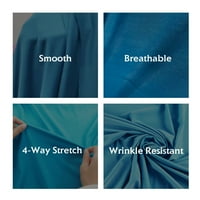 Nylon Spande Matt Lycra 4Way Stretch szövet DIY ruha terítő fedél esküvői gazdag színek